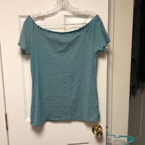 Old Navy Striped Boatneck T-shirt